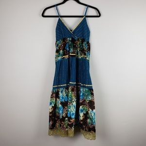 Deco women's sleeveless midi dress